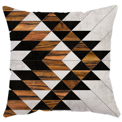 Ins Stripe Lattice geomeetriline padjapüür Magamistoa Diivani Padjapüür 45x45cm Kohandatud lühike plüüs ruudukujuliste padjapüüride sisustus