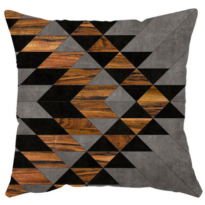 Ins Stripe Lattice geomeetriline padjapüür Magamistoa Diivani Padjapüür 45x45cm Kohandatud lühike plüüs ruudukujuliste padjapüüride sisustus