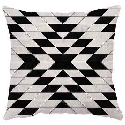 Ins Stripe Lattice geomeetriline padjapüür Magamistoa Diivani Padjapüür 45x45cm Kohandatud lühike plüüs ruudukujuliste padjapüüride sisustus
