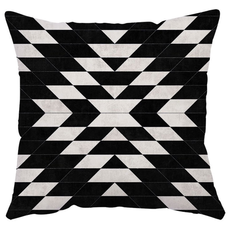 Ins Stripe Lattice geomeetriline padjapüür Magamistoa Diivani Padjapüür 45x45cm Kohandatud lühike plüüs ruudukujuliste padjapüüride sisustus