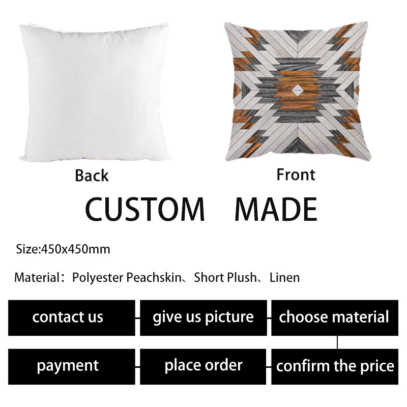 Ins Stripe Lattice geomeetriline padjapüür Magamistoa Diivani Padjapüür 45x45cm Kohandatud lühike plüüs ruudukujuliste padjapüüride sisustus