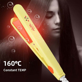 SONOFLY Mini φορητό ισιωτικό μαλλιών Ηλεκτρικό σίδερο για μπούκλες 2 σε 1 Γυναικείο κεραμικό εργαλείο κομμωτηρίου για ταξίδια Οικιακή χρήση JF-370