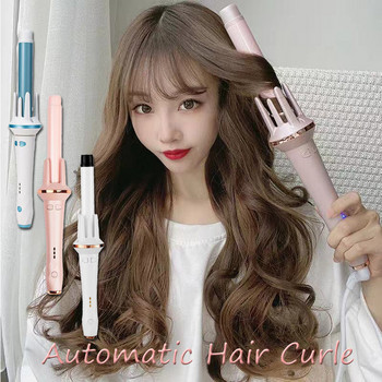 Автоматична маша за коса Автоматично въртяща се маша 28 мм пръчка за къдрене Отрицателни йони Hair Waver Инструменти за оформяне Преса за коса