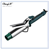 CkeyiN profesionalni uvijač za kosu 40 mm uvijač za kosu Keramički premaz Brzo zagrijavanje Štapić za uvijače Velike kovrče Alat za oblikovanje kose