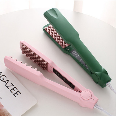Εργαλεία styling μαλλιών Επίπεδο σίδερο μαλλιών για όγκο με σίδερο μαλλιών με 3D πλέγμα για μπούκλες