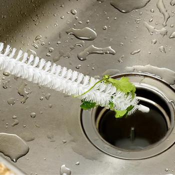 71cm Εύκαμπτη Βούρτσα Καθαρισμού Νιπτήρας Υπερχείλισης Αποφράξεων Καθαριστικό Καθαριστικό μπάνιου ντους Εργαλεία αποτρίχωσης κουζίνας