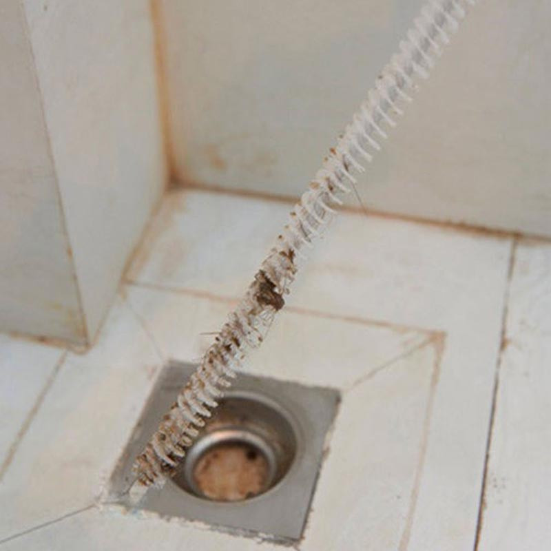 Csőtisztító kefe Dredge Tool Hajlítható mosogató kád WC praktikus otthoni konyhához Dredge mosogató kád WC Otthoni konyha wzpi