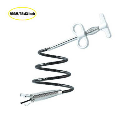 Virtuvės atkimšimas kanalizacijos valymas praustuvo išlenktas vamzdis vamzdis atblokatorius kanalizacijos valiklis kamščių šalinimas