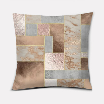 Namų dekoravimas Tuhao Gold serijos spausdinimo pagalvės dovana namų biuro dekoravimas pagalvė miegamojo sofa automobilio pagalvėlės užvalkalas