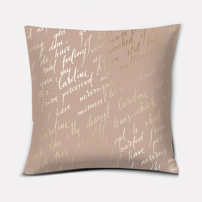 Namų dekoravimas Tuhao Gold serijos spausdinimo pagalvės dovana namų biuro dekoravimas pagalvė miegamojo sofa automobilio pagalvėlės užvalkalas