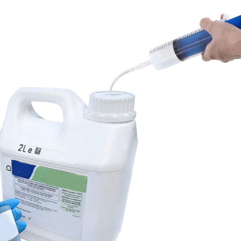 Korduvkasutatav plastiksüstal mullsüstal õlisüstal õli väljatõmbamiseks Agricultural E Fluid pidurivedelik voolikuga 80 cm