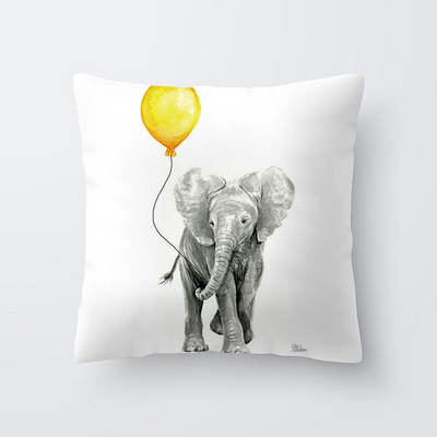 Nauja Šiaurės šalių geometrinė geltona pagalvės užvalkalo dekoro pagalvėlė sofa „pasidaryk pats“ spausdinta pagalvė kėdė automobilio pagalvėlė Kalėdinė namų puošmena