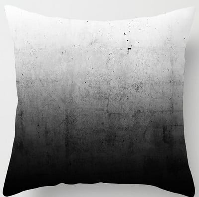 Juodas pagalvėlės užvalkalas geometrinis raidžių spausdinimas sofa pagalvės užvalkalas miegamasis Namų apdaila Automobilių biuro dekoro priedai 40x40cm45x45cm