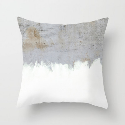 Juodas pagalvėlės užvalkalas geometrinis raidžių spausdinimas sofa pagalvės užvalkalas miegamasis Namų apdaila Automobilių biuro dekoro priedai 40x40cm45x45cm