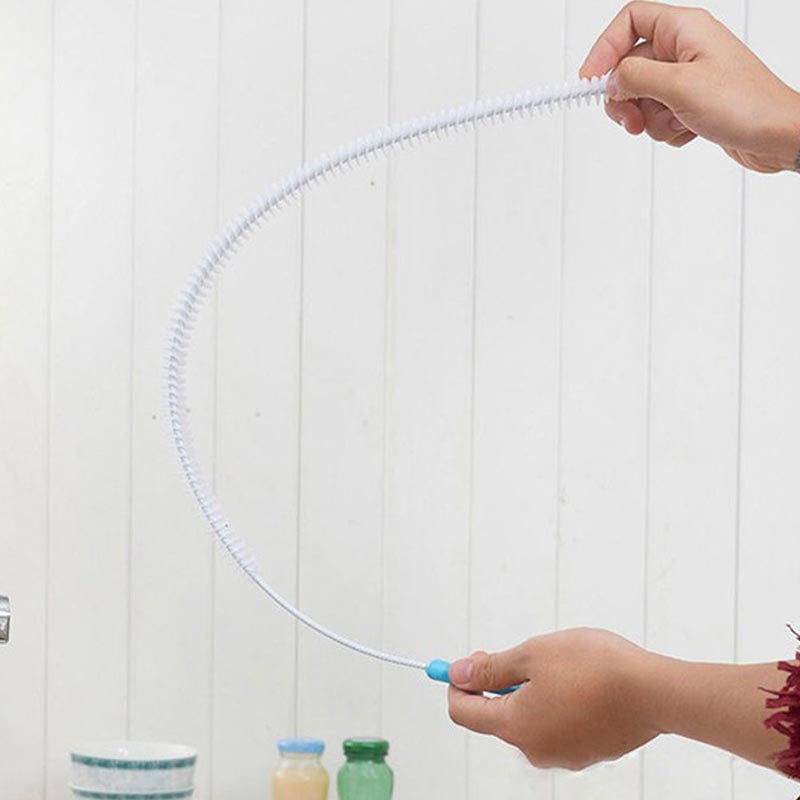 Vamzdžių valymo šepetėlis Dredge Tool Lankstomas kriauklės vonios tualetas Praktiškas namų virtuvei Vamzdžių valymo šepetėlis Lankstomas praktiškas PRE