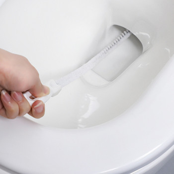 45 см четка за драгиране на тръби Гъвкав уловител за коса в банята Четка за почистване на канализацията Кухненска мивка Средство за почистване на канали Инструменти за отстраняване на запушени дупки