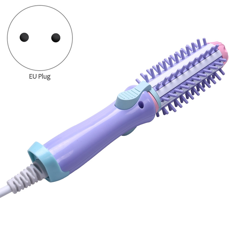 Elektrinis plaukų formavimo prietaisas garbanojimo lygintuvas plaukų džiovintuvas kelioninis plaukų tiesintuvas Keraminis joninis plaukų suktukas karštas šepetys Eu kištukas