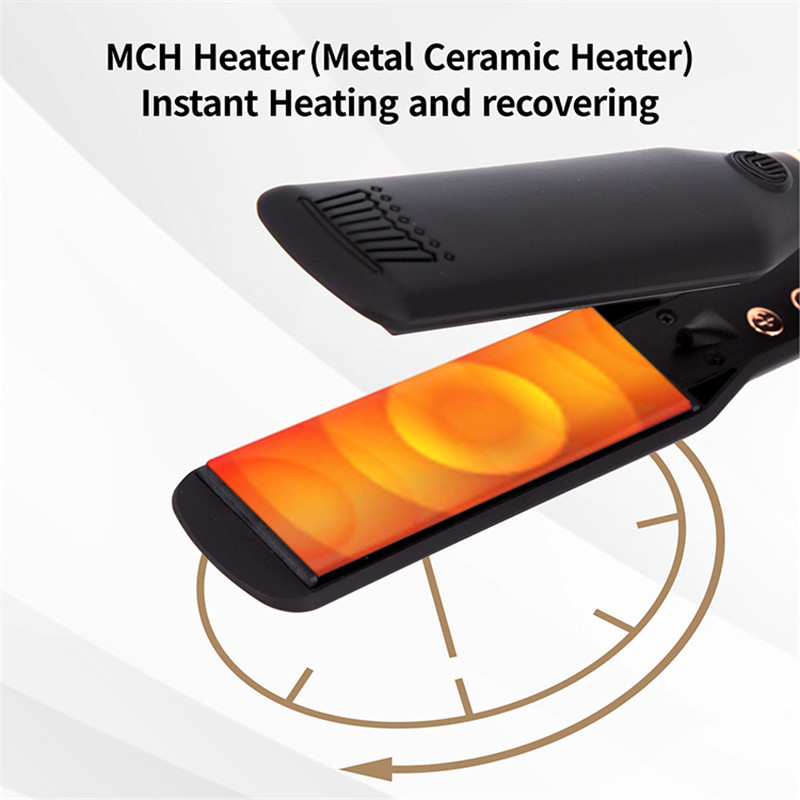 Visoka temperatura 480 ℉ Pegla za kosu Brazilski keratinski tretman Pegla za ravnanje Profesionalni salon Alati za oblikovanje kose