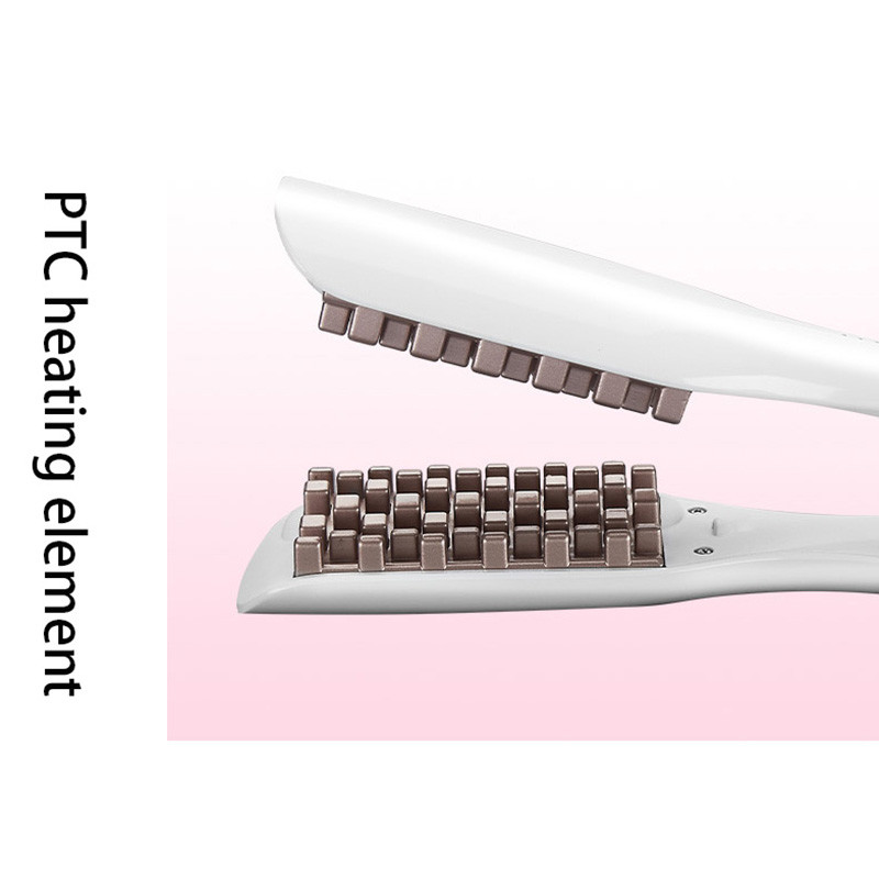 SONOFLY 3D Grid Porumb Perm Atelă Profesională Pufoasă Ceramică Ondulător de păr ondulat Fier de curling 5 Temperaturi Instrumente de styling RZ-006