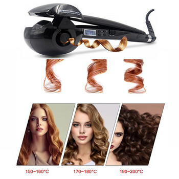 Κεραμικό αυτόματο περιστρεφόμενο σίδερο για μπούκλες Εργαλείο styling για μπούκλες μαλλιών Σίδερο για μπούκλες με αέρα περιστροφή και μπούκλα για μπούκλες Hair Waver