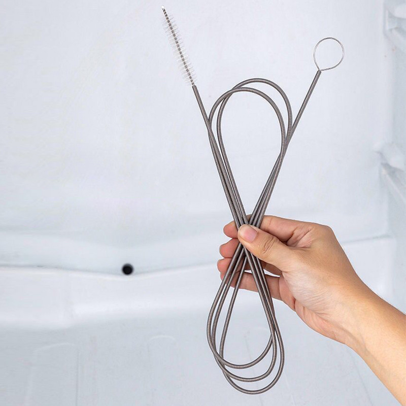 1 komplekt külmkapi äravoolupuhastushari pesuhari imemissüstal voolik külmiku puhastuspulk süvendustööriista äravooluava komplekt