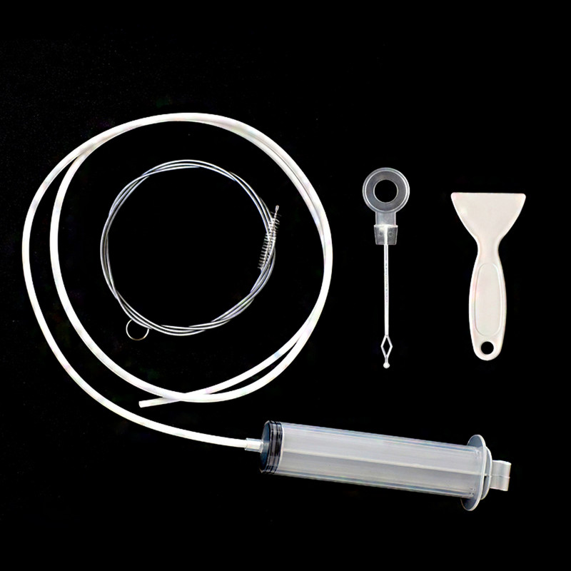 1 komplekt külmkapi äravoolupuhastushari pesuhari imemissüstal voolik külmiku puhastuspulk süvendustööriista äravooluava komplekt