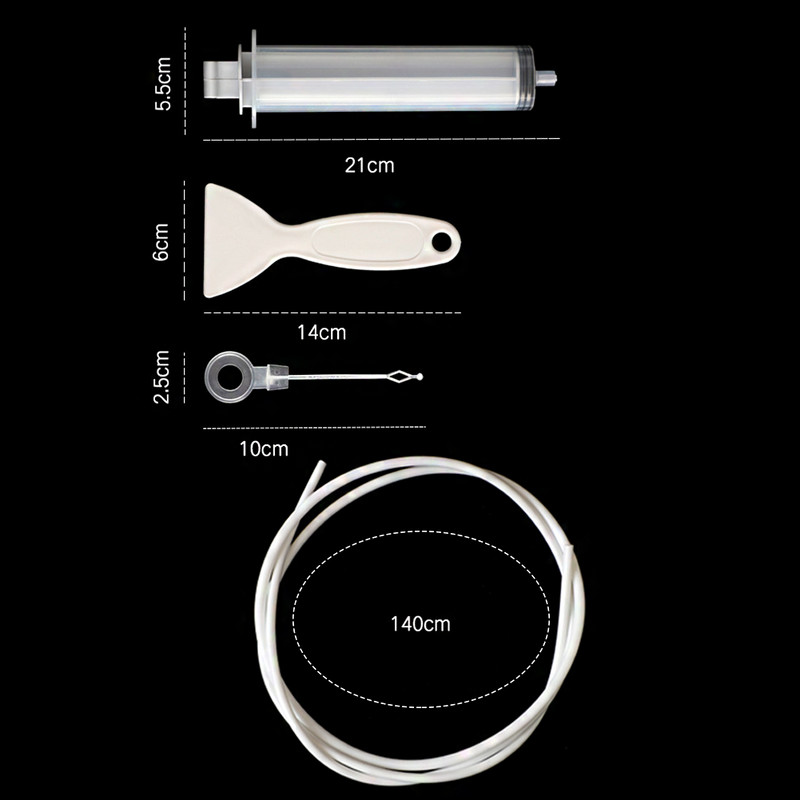 1 komplekt külmkapi äravoolupuhastushari pesuhari imemissüstal voolik külmiku puhastuspulk süvendustööriista äravooluava komplekt