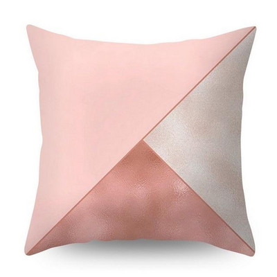 Dekoratív párnahuzat Rose Gold geometrikus ananász csillogó poliészter kanapé Dekoratív párnahuzat párnahuzat Lakberendezés