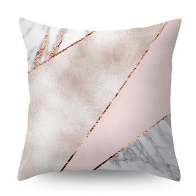 Dekoratív párnahuzat Rose Gold geometrikus ananász csillogó poliészter kanapé Dekoratív párnahuzat párnahuzat Lakberendezés