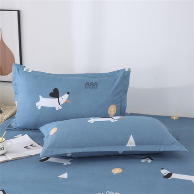 2vnt 100% poliesterio pagalvės užvalkalas Patogus pagalvės užvalkalas lovai Gėlėtas raštas Pagalvės užvalkalai 48x74cm Pagalvės užvalkalo dekoravimas namuose