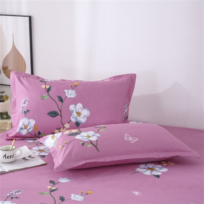 2vnt 100% poliesterio pagalvės užvalkalas Patogus pagalvės užvalkalas lovai Gėlėtas raštas Pagalvės užvalkalai 48x74cm Pagalvės užvalkalo dekoravimas namuose