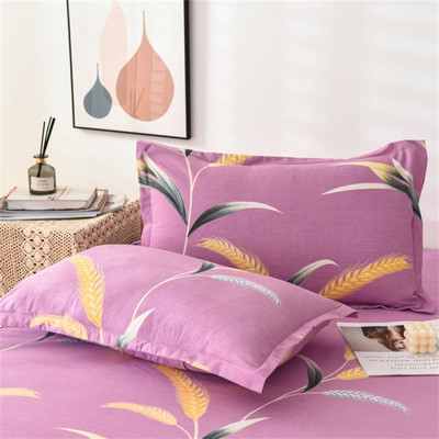 2vnt 100% poliesterio pagalvės užvalkalas Patogus pagalvės užvalkalas lovai Gėlėtas raštas Pagalvės užvalkalai 48x74cm Pagalvės užvalkalo dekoravimas namuose