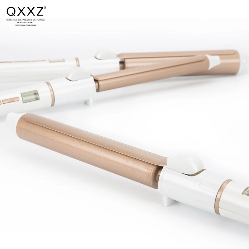QXXZ profesionalus elektrinis plaukų suktukas keraminis volelis LED temperatūros reguliavimo ekrano modeliavimo įrankis nemokamas pristatymas
