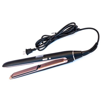 Profesionalus plaukų tiesintuvas 2 viename plokščias lygintuvas garbanojimo geležies keraminis plaukų suktukas Styler LCD ekranas plaukų garbanojimo priemonė