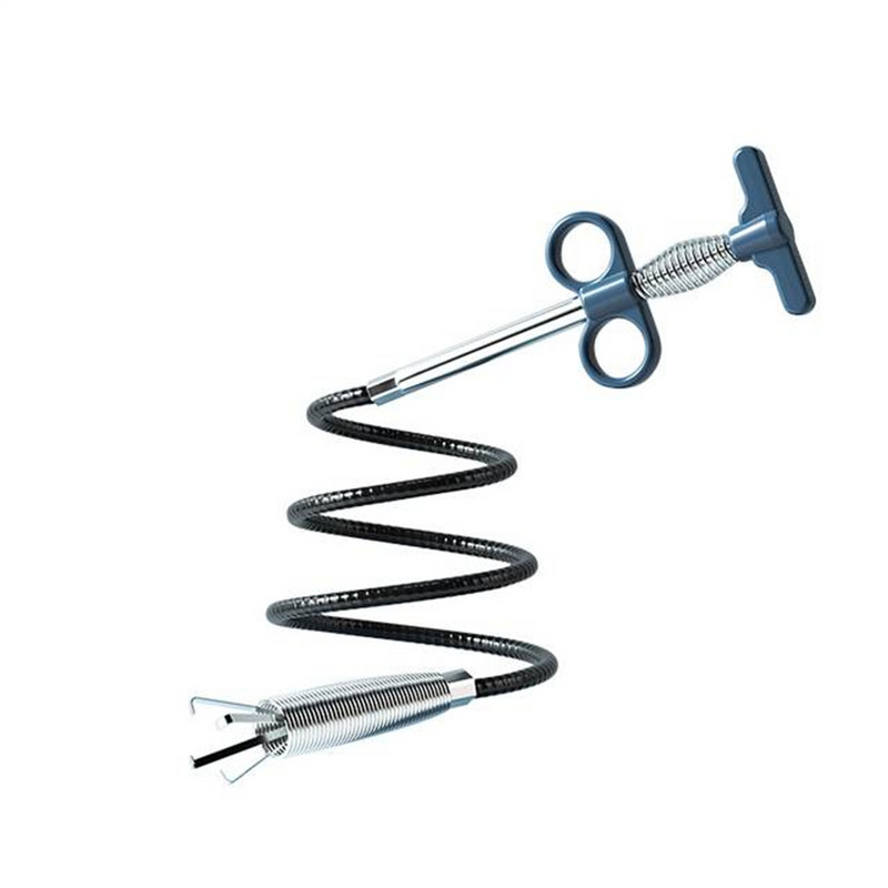 60/90/160cm Csatornacső-feloldó Snake Spring Pipe Otthoni kotrási eszköz Konyha Fürdőszoba Csatornatisztító Eszközök Konyhai kiegészítők