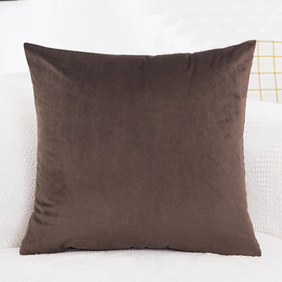 Tömör párnahuzat bársony párnahuzat otthoni dekoratív 40*40/50*50/60*60cm párnahuzat luxus kanapé kidobó párnahuzat