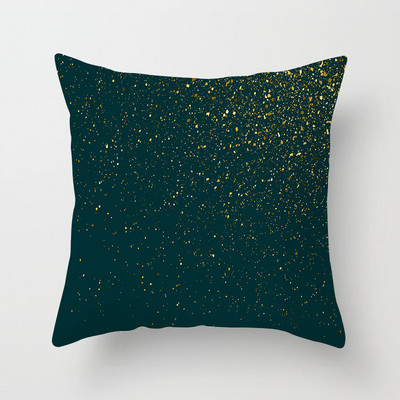 45*45cm otthoni kanapé párnahuzat Home Decor Geometric Series őszibarack bőr párnahuzat Luxus arany dekoratív párnahuzat