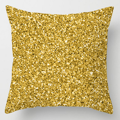 45*45cm otthoni kanapé párnahuzat Home Decor Geometric Series őszibarack bőr párnahuzat Luxus arany dekoratív párnahuzat