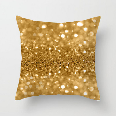 45*45cm otthoni kanapé párnahuzat Home Decor Geometric Series őszibarack bőr párnahuzat Luxus arany dekoratív párnahuzat