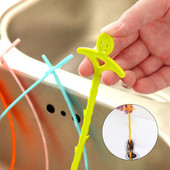 Țeavă de curățare Dreder Țeavă de scurgere Perie de dragare Baie Păr Canalizare Cârlig de curățare Chiuvetă Dredging Pardoseală De asemenea, Toaletă