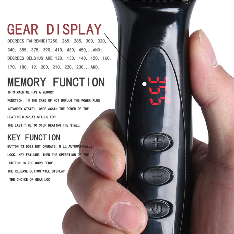 Kefe Hajvasaló Fűtés Fésű Hajegyenes Elektromos Hajsimító Kefe Hajkiegyenesítő Vas Kerámia Fésű szakállhoz