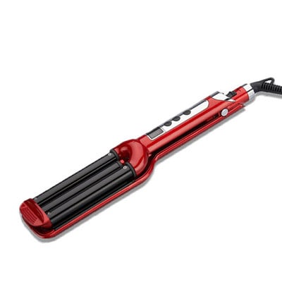 Kerámia hullámosító hajcsavaró hajcsavaró hajsütővas pálca Gyors melegítés 3 hordós hajhullámos eszközök minden hajtípushoz
