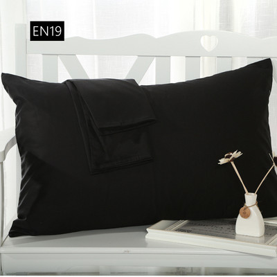 2 db Cotton 600TC Hotel Párnahuzat 19 Egyszínű párnahuzat Ágynemű 70x70cm 50x70 párnahuzat Bármilyen méret testreszabása