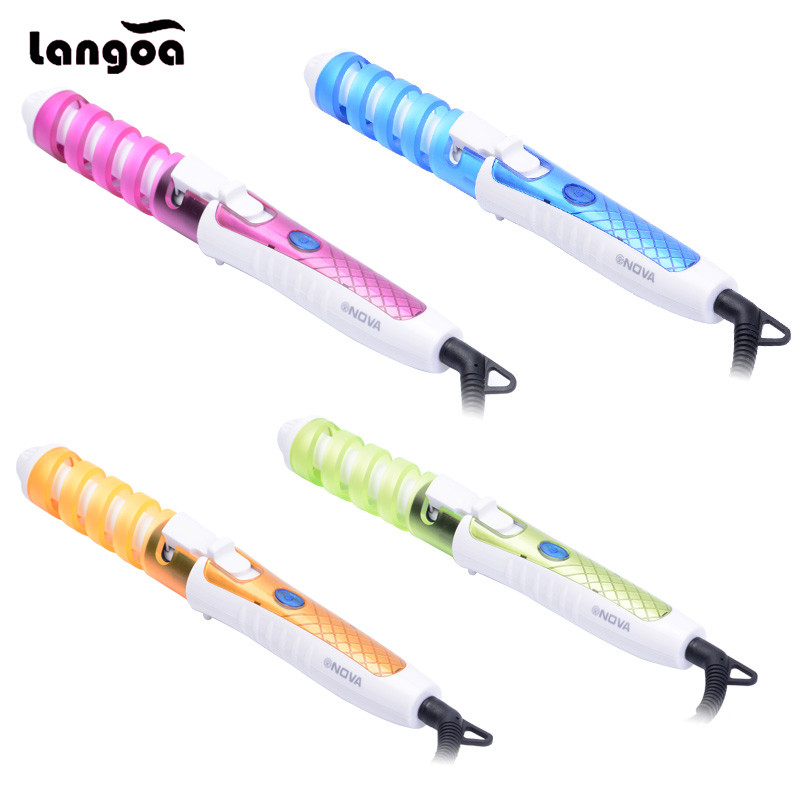 Profesionalno električno glačalo za ravnanje kose & figaro za kosu Uvijač za kosu 2 u 1 Pegla za kosu Ravna pegla Keramički alati za oblikovanje