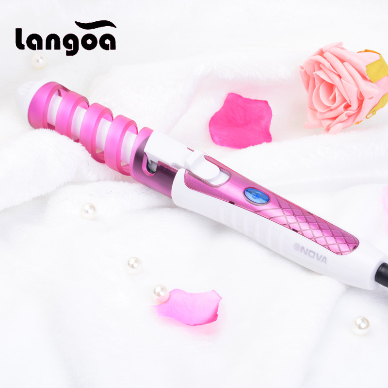 Profesionalno električno glačalo za ravnanje kose & figaro za kosu Uvijač za kosu 2 u 1 Pegla za kosu Ravna pegla Keramički alati za oblikovanje