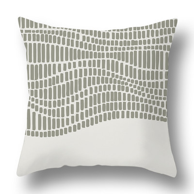 Living Decorat Home Huse de perna imprimate moderne Plante verzi Perne de canapea Perne confort Huse de perne de birou