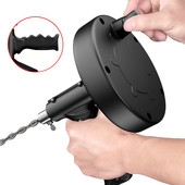 Instrumente speciale pentru canalizare, mâna de uz casnic - scuturare o singură lovitură, dispozitiv de deblocare a colmatarii țevilor de toaletă