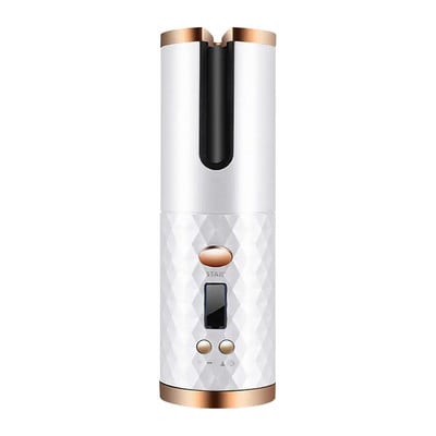 Automatski uvijač za kosu Bežični uvijač za kosu za žene LCD bežični rotirajući keramički Waver punjivi prijenosni