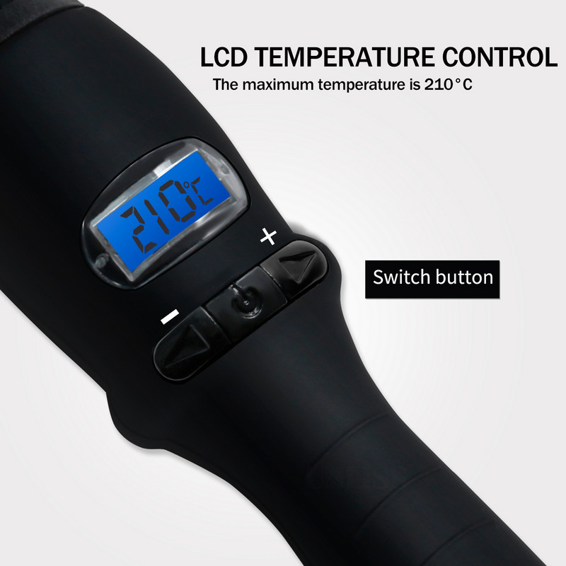 Σίδερο για μπούκλες Κεραμικά εργαλεία styling Επαγγελματικό ψαλιδάκι μαλλιών Hair waver Κώνος λουλουδιών αχλαδιού Ηλεκτρικό μπουκλάκι μαλλιών Ραβδί μπούκλας