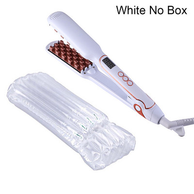 3D Fluffy Hair Styling Hair Volumizing Iron 2 IN 1 Hair Straighting Curling Ceramic Crimper Κυματοειδές μπούκλες επίπεδο σίδερο